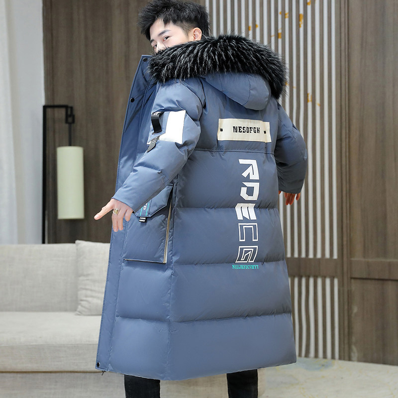 冬季加厚棉衣男长款潮流羽绒棉服外套帅气防寒棉袄DS605-P155图片