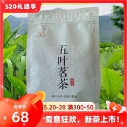 新兴特产五叶茗茶 神仙坑茶自然生态茶叶大叶种功夫绿茶 150克