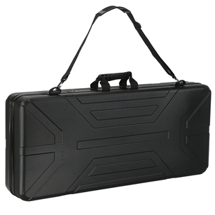 单肩防水反曲复合弓箱 多功能发射器抗震CS战术包 模型设备收纳袋