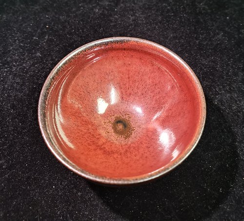 孙建兴铁锈红束口器型主人杯