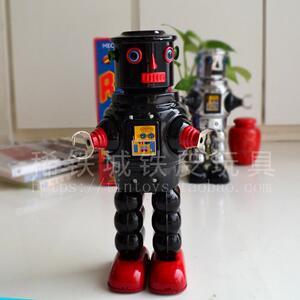 稀铁城-包邮 铁皮发条玩具 儿童益智装饰 出口 摇头机器人 多色