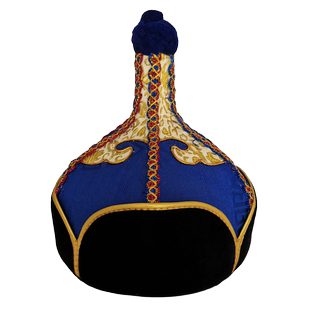 男士蒙古族帽子舞蹈演出配饰尖顶帽王爷帽少数民族头饰多色可选