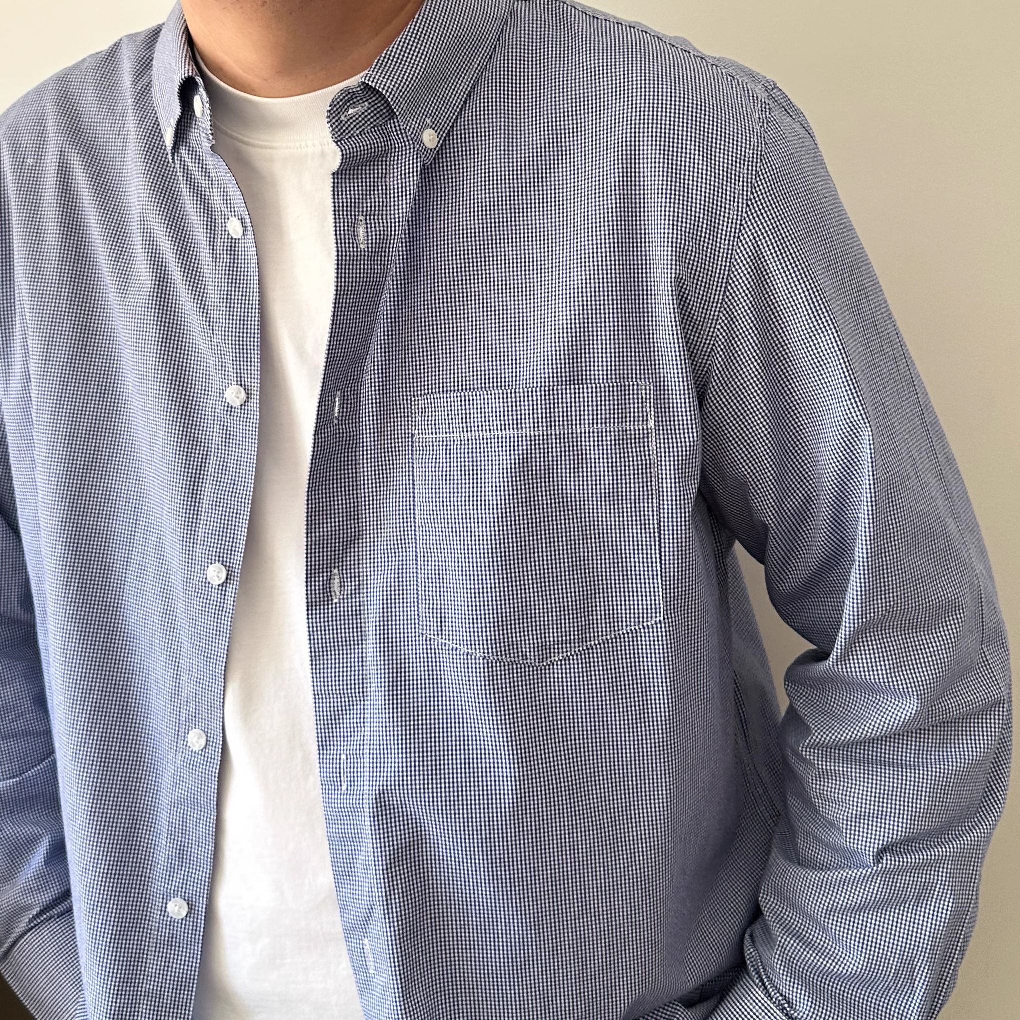 DAEVU春秋款长袖休闲衬衫衬衣