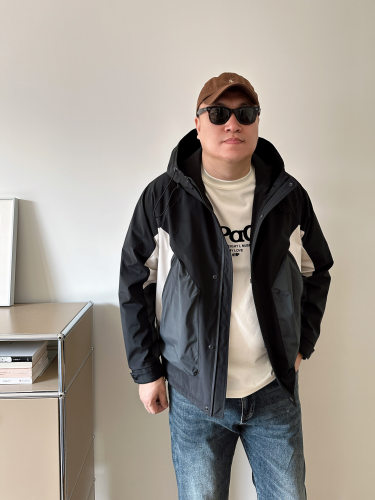 大依无忧连帽夹克外套风衣