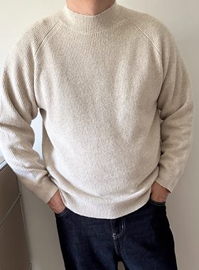 DAEVU纯色打底毛衣针织衫
