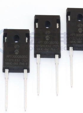 原装进口APT30DQ60BG TO-247 2脚快速恢复整流二极管 30A60V