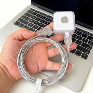 适用苹果MacBook Air M5 M4 35W 40W充电器壳70W数据线保护套绕绳