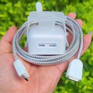 蘋果MacBook M3電源套保護(hù)殼 Air筆記本35W充電器數(shù)據(jù)線纏繞繩M2