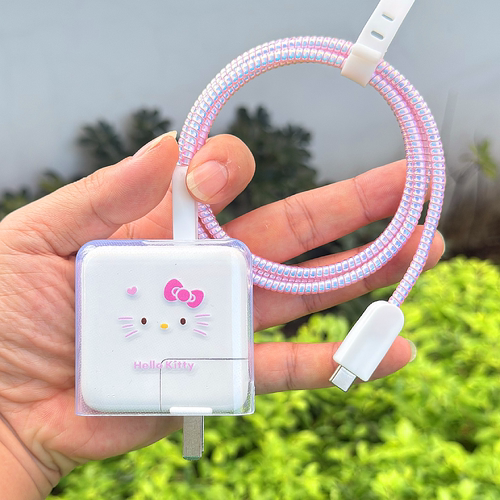 适用苹果17 30W 35W 40W充电器壳iPhone17 16 promax数据线保护套