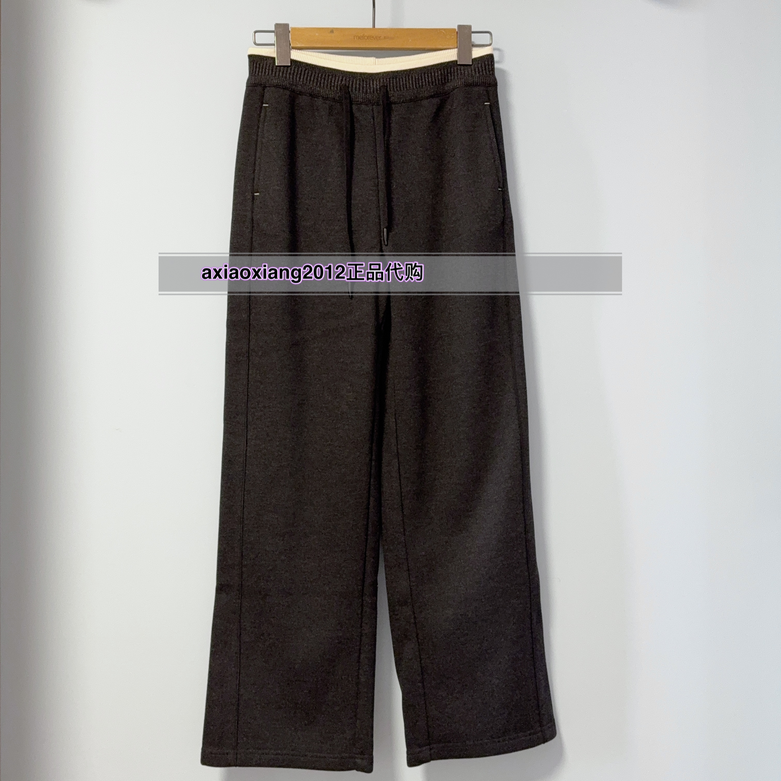 真我永恒2024冬款加绒加厚直筒裤柔软舒适2449C15503吊799