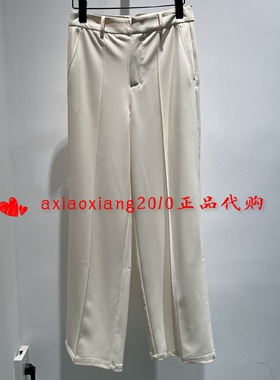 真我永恒2024春季新品中腰直筒裤休闲长裤女2412C15210正品吊799