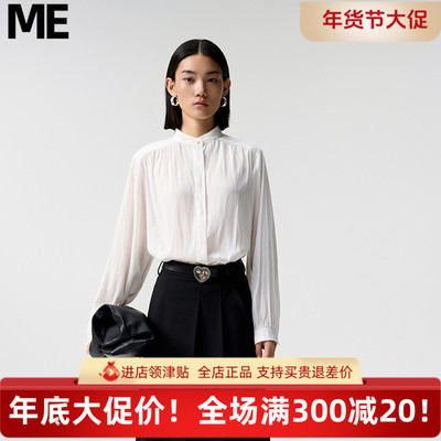 ME FOREVER真我永恒2024秋装衬衫中款衬衫-2434B42180吊牌599
