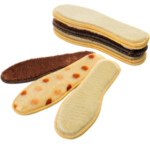 【天天特价】【五双装】冬季保暖鞋垫 男女式 加厚防臭仿羊毛鞋垫