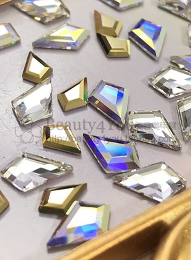 正品SWAROVSKI施华洛世奇美甲钻奥地利水晶2771风筝菱形平底钻