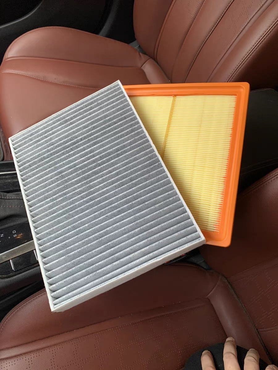 适配2021款福田大将军2.0T空气滤芯空调滤芯套装
