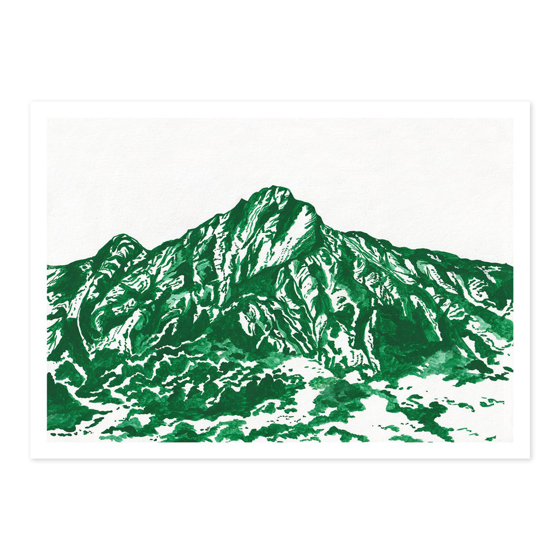 丹麦山峰抽象艺术卧室客厅装饰画