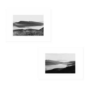 ANNA丹麦设计斯凯岛黑白风景摄影艺术海报北欧客厅餐厅卧室装饰画