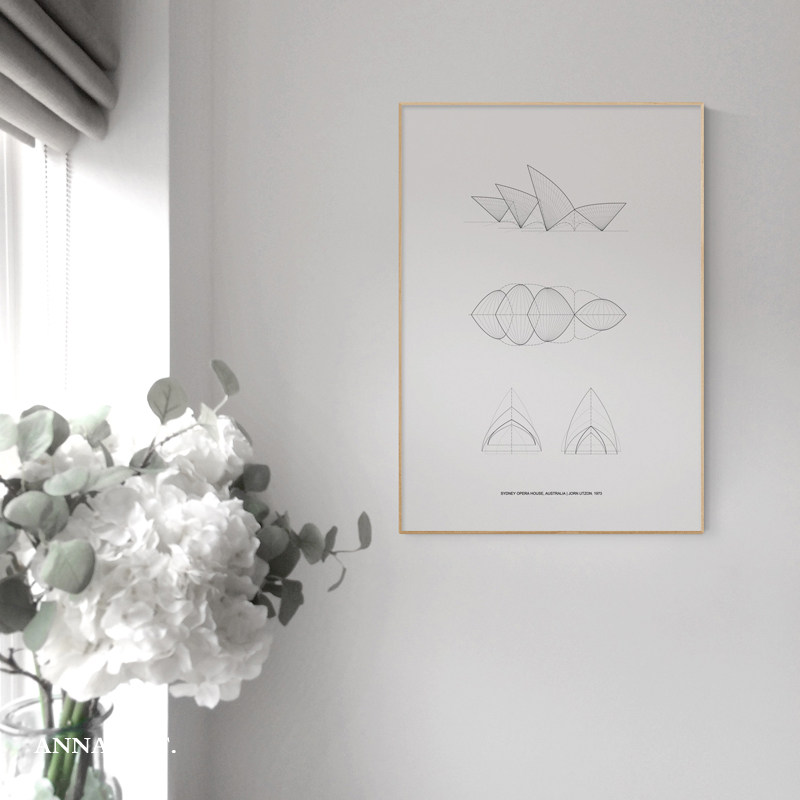 ANNA英国设计线条建筑合集 卧室沙发背景餐厅书房样板房装饰画海,家居饰品,现代装饰画,淘宝优惠券,粉丝福利购,淘宝优惠卷