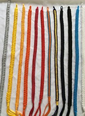 保安服饰配件男女是绶带保安用品直销黄色灰色黑色白色精神带授带