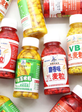 西部风VB麝香玉米粒麦粒挂钩饵料