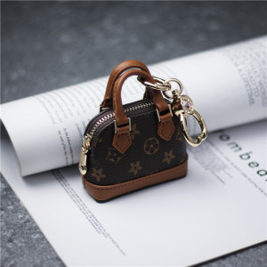 米勒斯真皮小挂包斜挎包创意女生复古车钥匙包链条迷你小包耳机包