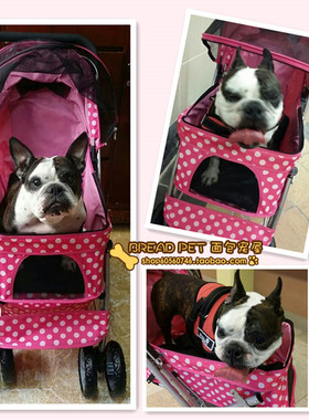 宠物推车狗推车宠物手推车可折叠残疾狗狗代步车Pet Strollers