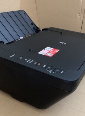 二手佳能MG2580S彩色喷墨打印复印一体机彩色照片扫描学生办公A4