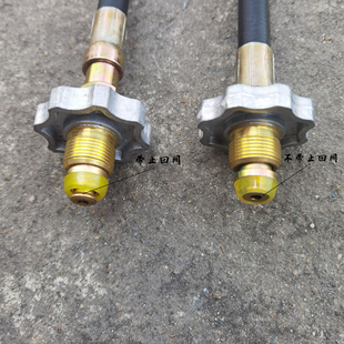 液化气配件 液化气导气管 充气管 管道汇流排软管带止回阀 高压管