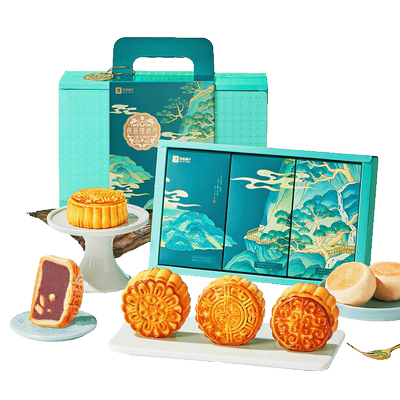 良品铺子2025年中秋月饼礼盒装