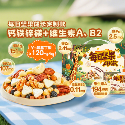 良品铺子每日坚果礼盒24包小包