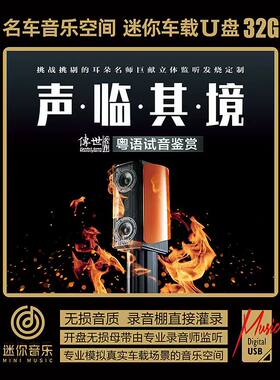 粤语试音发烧歌曲经典老歌翻唱 hifi高音质 无损车载 U盘 32G优盘