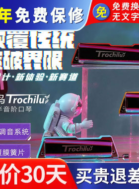 JDR嘉德瑞2023新款蜂鸟Trochilus十孔半音阶布鲁斯蓝调专业口琴