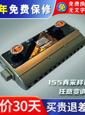 墨兹卡2023全新HM1220电子口琴全面升级内置扬声器MIDI数码乐器