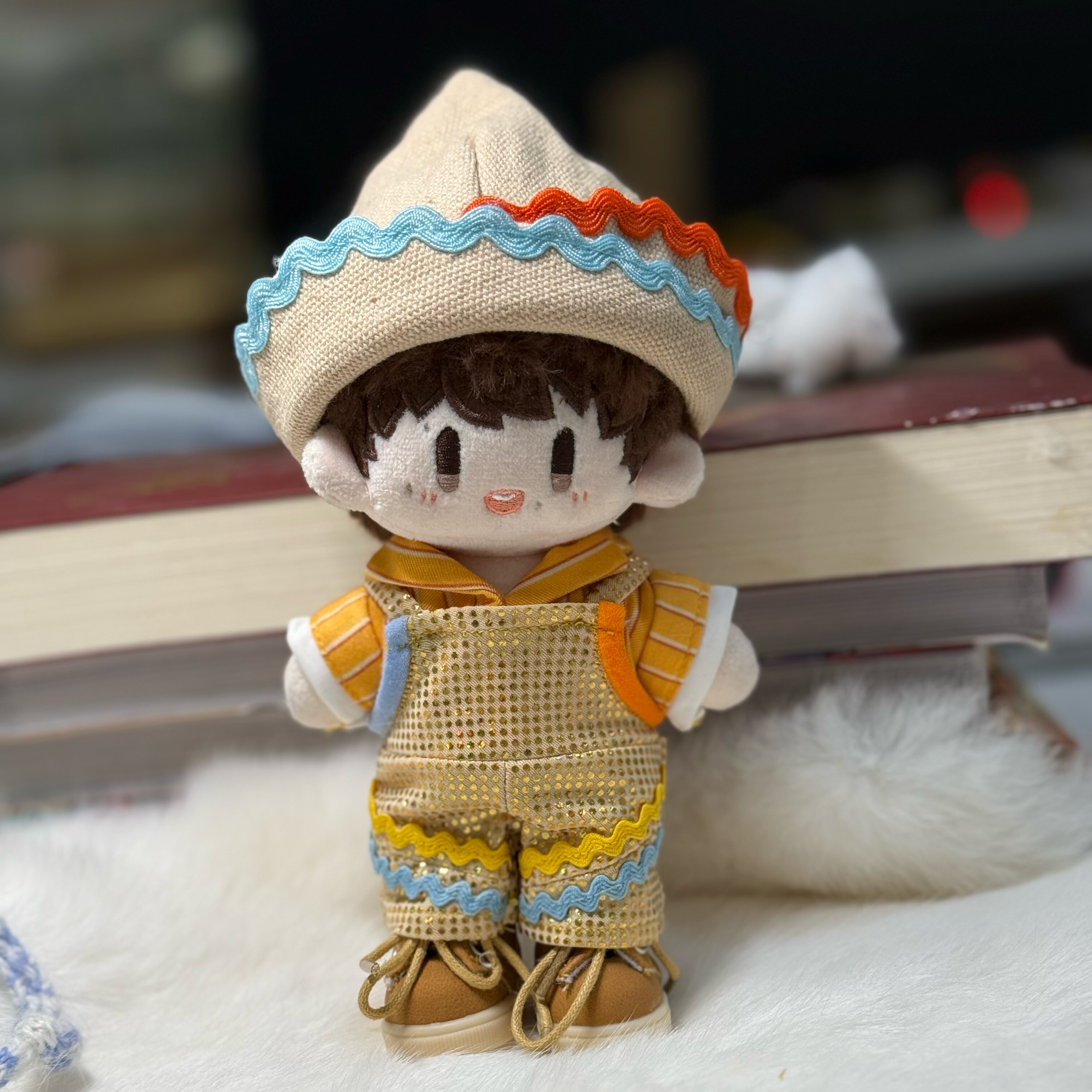 数调中。。。周深周可可棉花娃娃演唱会同款铅笔娃衣