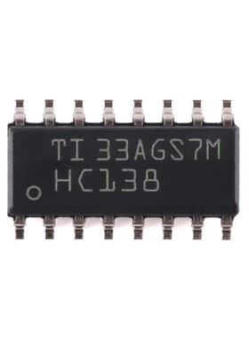 原装正品 SN74HC138DR SOIC-16 3线路至8线路解码器/多路解复用器