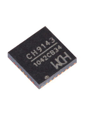 CH9143 QFN-28 BLE/UART/USB三通芯片ICUSB串口接口