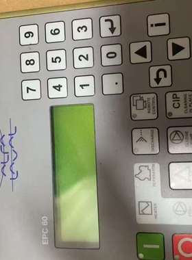 议价-阿法拉伐EPC60控制器面板，型号4B1260.00-K0