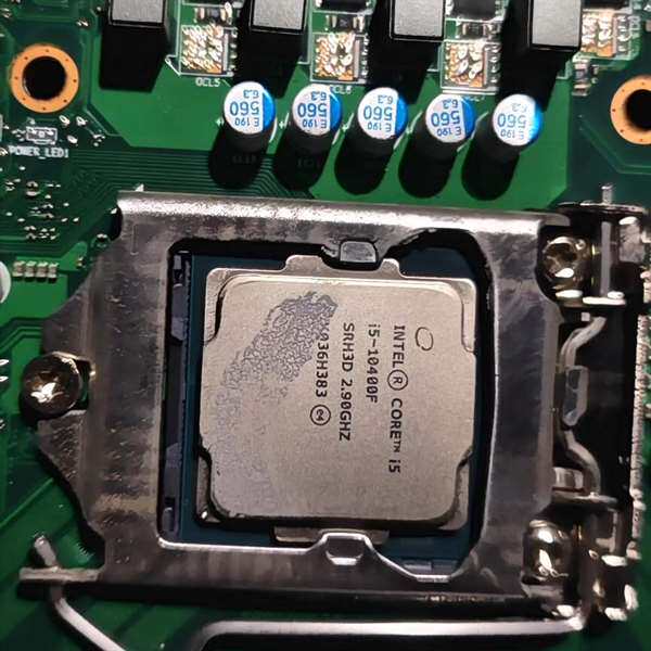 全新/二手，议价-联/想IB460ME主板，CPU，i5-10400F处理器，拆图片