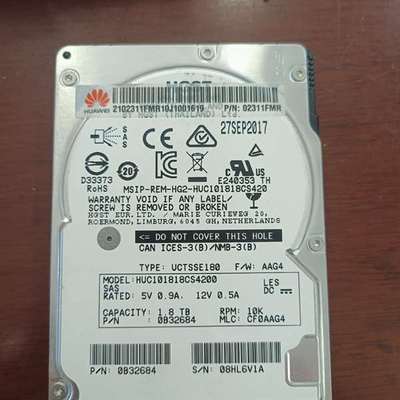 议价-拆机 02311FMR 1.8TB 10K 12G SAS