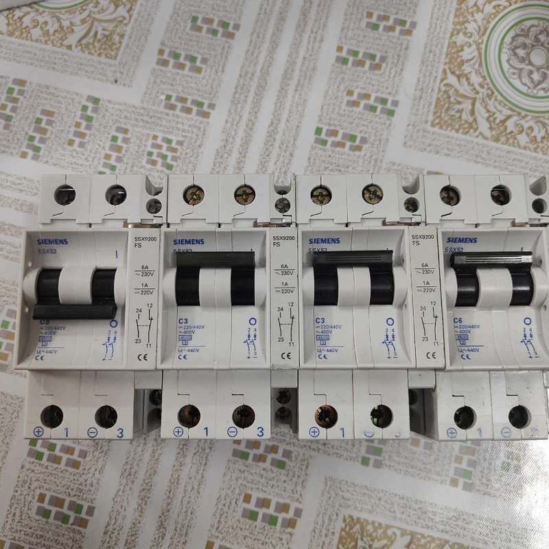 德国进口西门子5sx52 C6a c3a空气开关断路器带辅助
