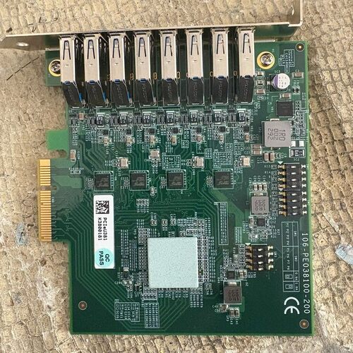 询价购-Pcie U381研华USB8口图像采集卡充新包好