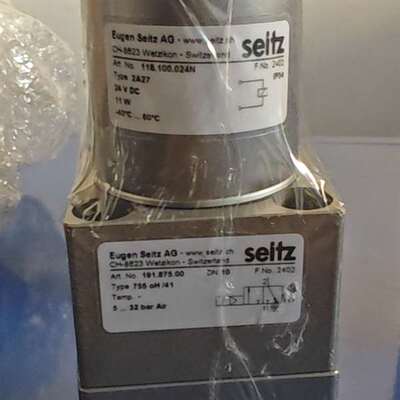 议价-seitz电磁阀线圈118.100.024N2A27 全新原
