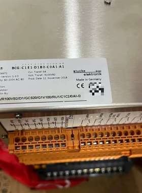 议价-SYMAP-BCG控制器，全新原装德国进口