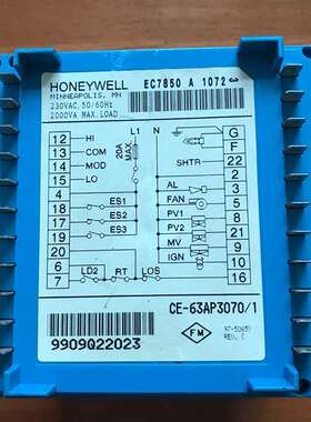 议价-EC7850 A 1072，HONEYWELL控制器，二手现