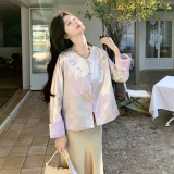 【新款】紫罗兰新中式外套B208-268008-P150K268，女装短外套，浙宝208