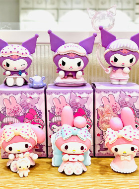 名创优品睡衣甜心盲盒摆件