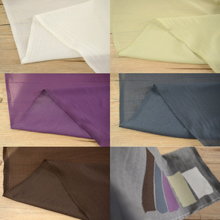 日本进口高级粘衬轻薄软背面带胶热熔粘合上衣真丝裤子有纺布衬