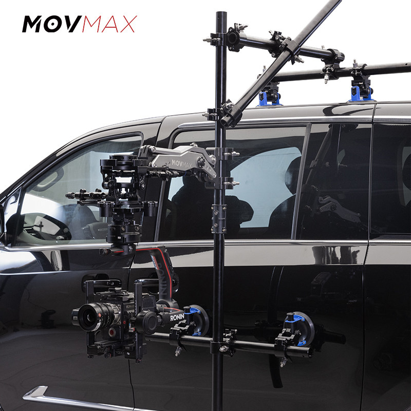威固movmax车拍管夹套件汽车拍摄支架摩托游艇等专业车拍设备多机