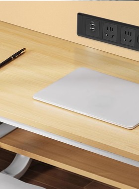 贝桥LP910床头柜隐藏嵌入式插排USB充电插孔带盖保护门茶几日式插