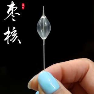 台州气泡漂高透明9-12直径枣核彩色气泡高灵敏钓鱼装备鱼漂配件